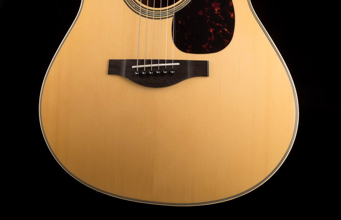 Used Yamaha LL6 ARE Original Jumbo Mahogany Natural Acoustic Electric Guitar With Gig Bag