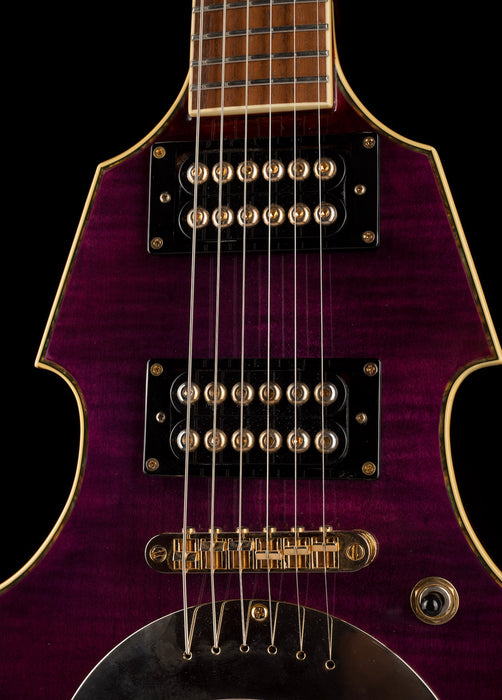 Turser Warlock Flying V Red With Gig Bag