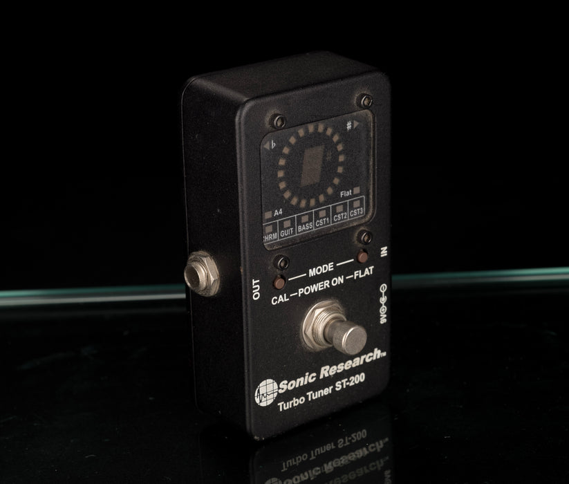 Used Sonic Research Turbo Tuner ST-200 Tuner Pedal