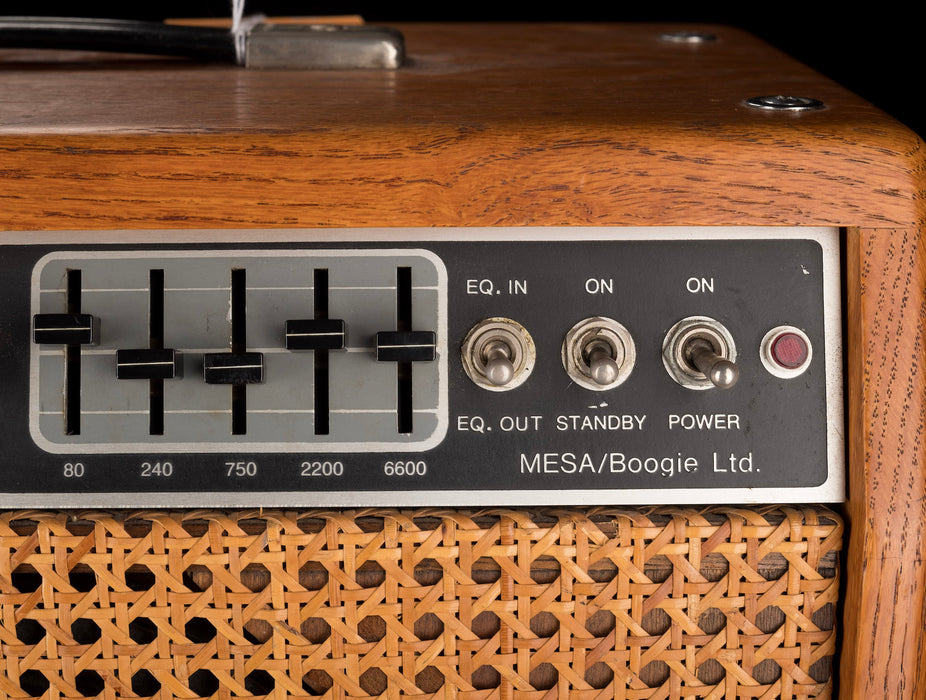 Vintage 1978 Mesa-Boogie Mark I 1x12 Natural Wood Guitar Amp Combo
