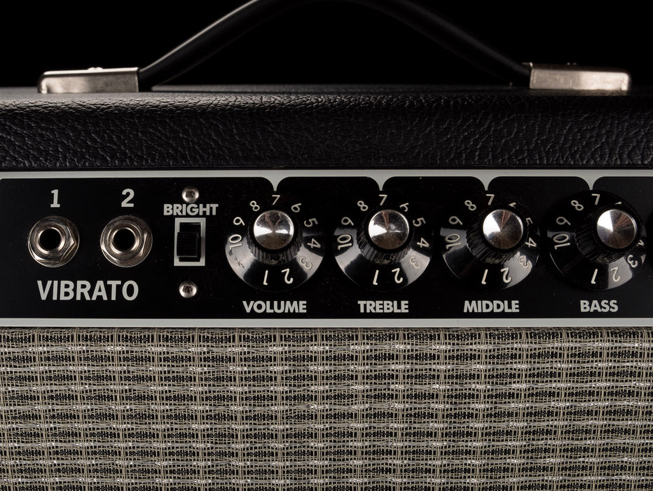 Used Fender Tone Master Twin Reverb Black Guitar Amp Combo