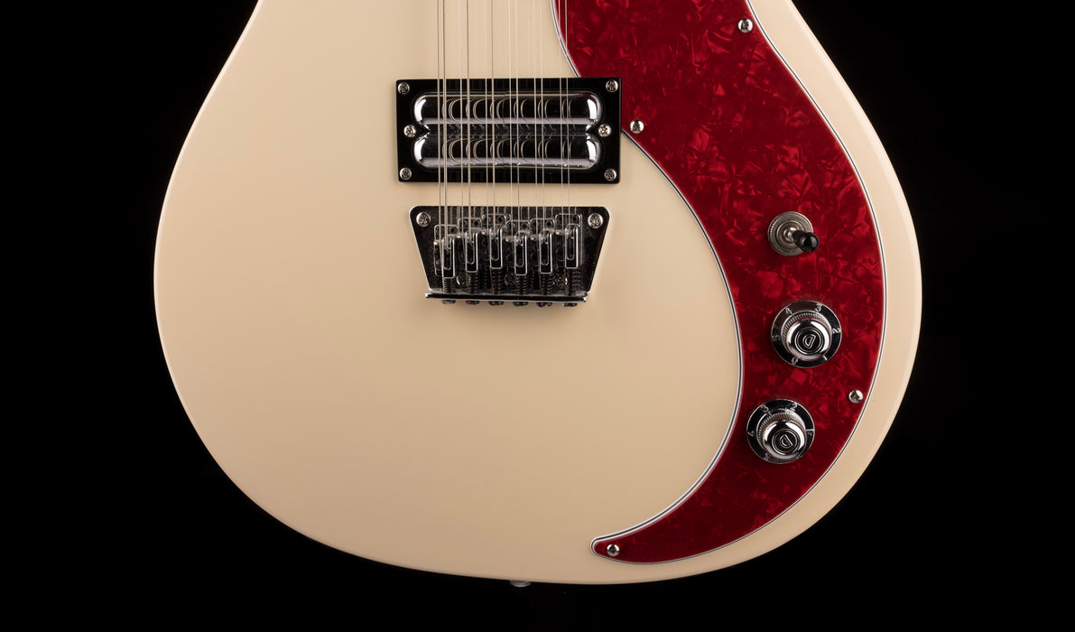 Used Danelectro 59X12 12-String Electric Guitar Vintage Cream