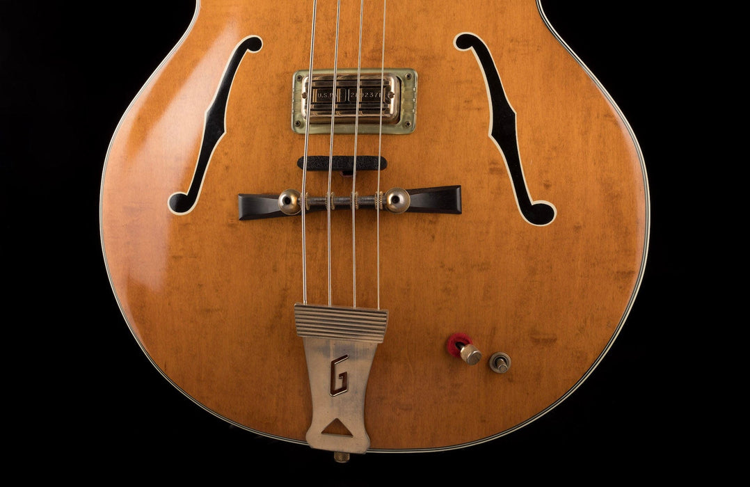 Pre Owned 1963 Gretsch 6070 Country Gentleman Hollow Body Bass Natural/Walnut