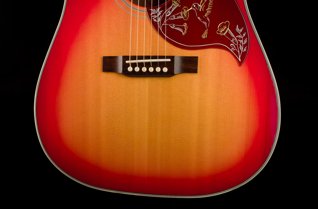 Pre Owned 2017 Gibson Custom Shop Late '60s Hummingbird Heritage Acoustic Guitar With OHSC