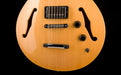 Pre Owned 2009 Hamer Newport Pro Vintage Natural Electric Guitar With OHSC