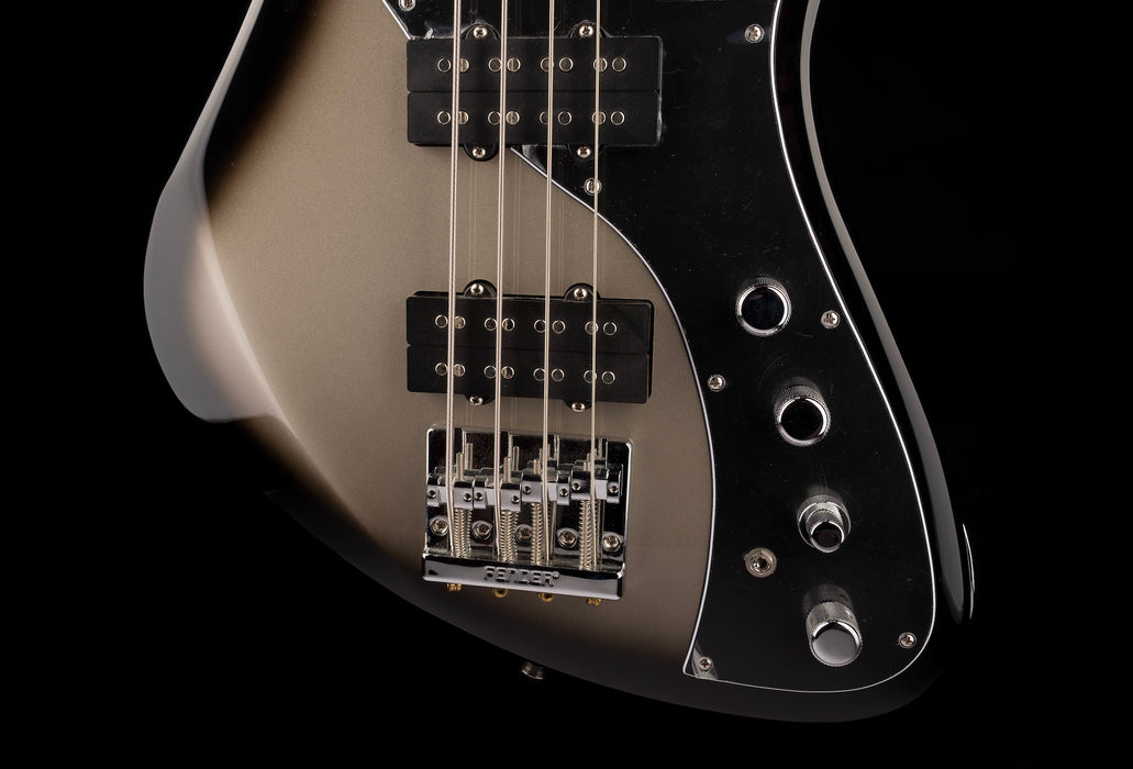 Used Fender Player Plus Active Meteora Bass Silverburst with Gig Bag