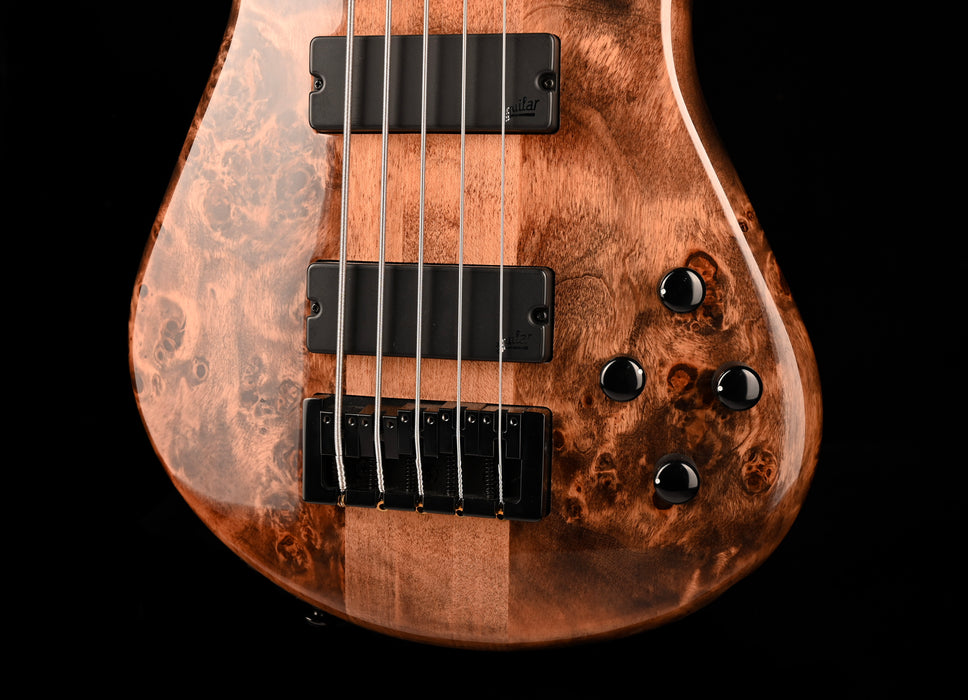 Pre Owned 2020 Spector NS Ethos 5 Faded Black Bass With OHSC