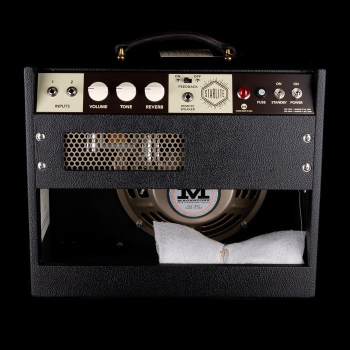 Magnatone Starlite Reverb 10 Black Traditional Guitar Amplifier Combo