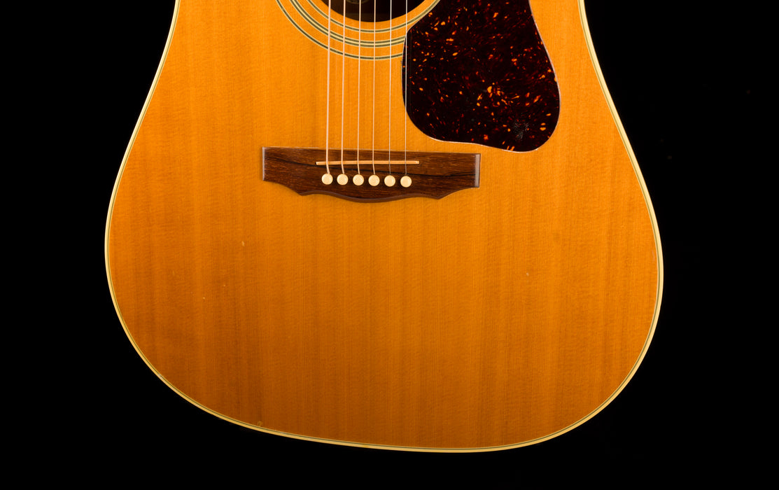 vVintage 1982 Guild D40C Natural Acoustic Guitar With OHSC