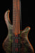 Mayones Patriot Tank 5 String Bass Guitar Flame Top Transparent Green with Case