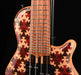 Mayones Cali4 Bass (17.5" Scale) Swamp Ash Body Triskelion Top Natural with Case - IN STOCK!!!