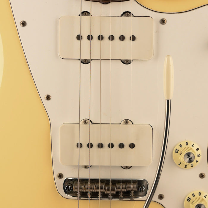 Used Squier J Mascis Jazzmaster Vintage White Electric Guitar