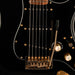 Used Burswood S-Style Rosewood Fingerboard Black Electric Guitar