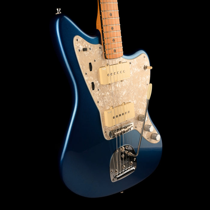 Pre Owned 2020 Fender American Ultra Jazzmaster Cobra Blue with OHSC