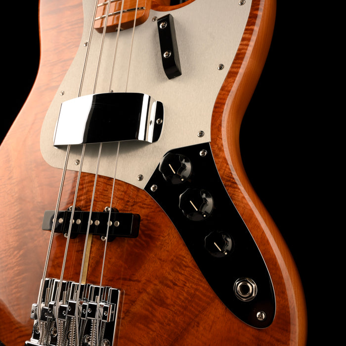 Fender Custom Shop Exotic 1962 Jazz Bass Koa NOS Natural