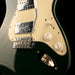Used Partscaster S-Style Electric Guitar Sherwood Green With OHSC