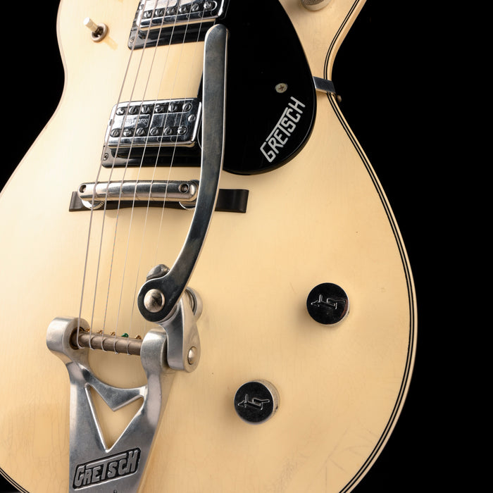 Pre Owned 2013 Gretsch Custom Shop Stephen Stern '59 Duo Jet G6128CS DST White With OHSC