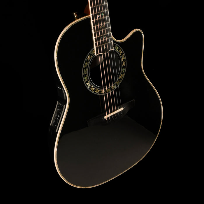Used 2004 Ovation 1869 Custom Legend Acoustic Electric Black With OHSC