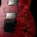 Mayones Duvell Elite Pro 6 String Baritone Antique Red Velvet Raw Electric Guitar With Case