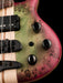 Mayones Cali4 17.5" Scale Bass Swamp Ash TEW Body 3A Eye Poplar Top Custom Color Goblinburst