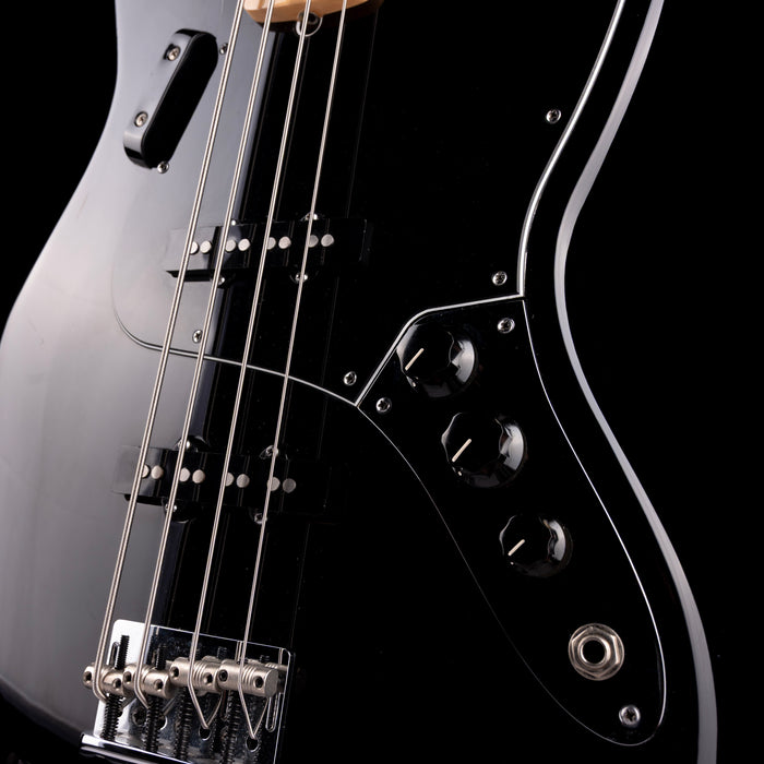 Used 2013 Fender American Standard Jazz Bass Black with OHSC