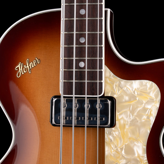 Hofner Club Bass Sunburst with Vintage Case - H500/2-O