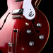 Pre Owned Epiphone Riviera Semi-Hollow Sparkling Burgundy With Gig Bag
