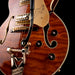 Gretsch Limited Edition Falcon Center Block Jr. Quilted Maple Roundup Orange with Case
