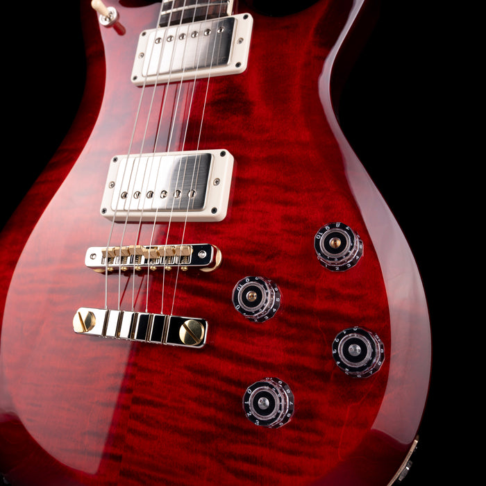 PRS S2 McCarty 594 Fire Red Burst Electric Guitar With Gig Bag