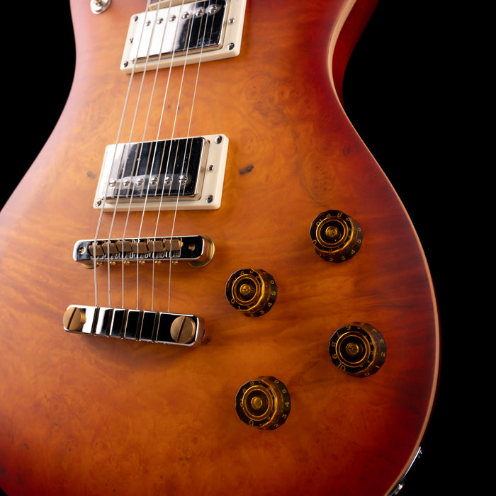 PRS SE Exotic McCarty 594 Laurel Burl Vintage Sunburst With Gig Bag