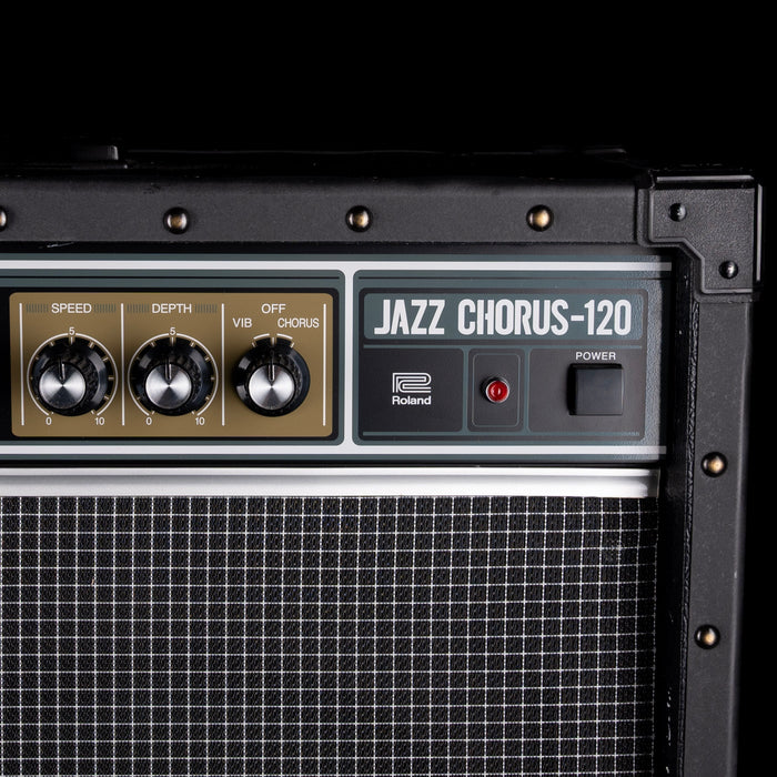 Pre Owned Roland JC-120 Guitar Amp Combo With Footswitch and Cover - Z2M6789
