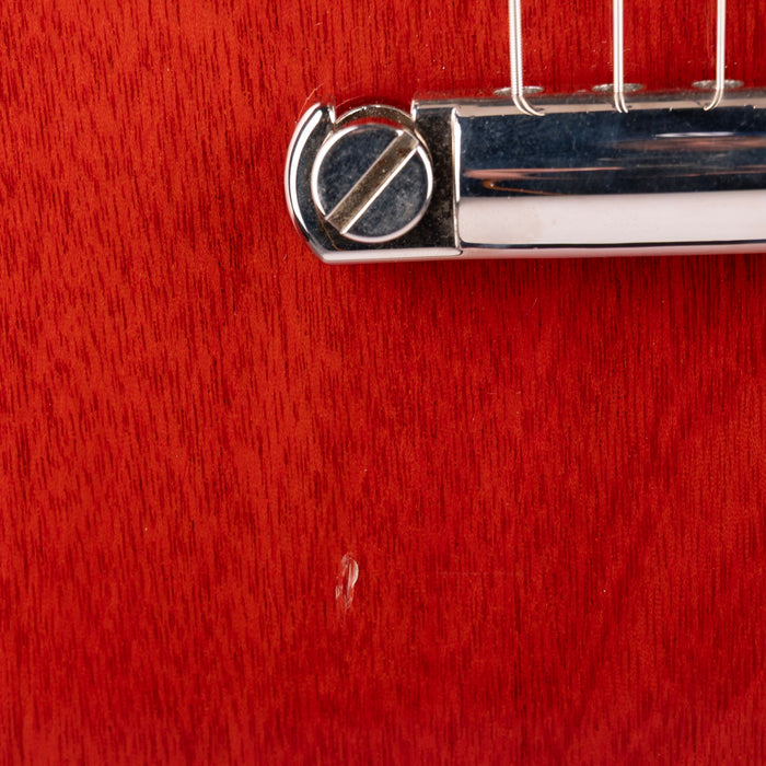 Used 2019 Gibson SG Standard '61 Stop Bar Vintage Cherry With OHSC - Serial # 132390134