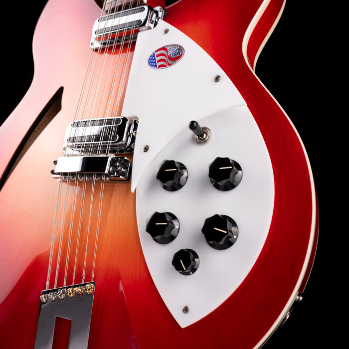 Pre Owned 2018 Rickenbacker 360/12 C63 Fireglo Electric Guitar With OHSC