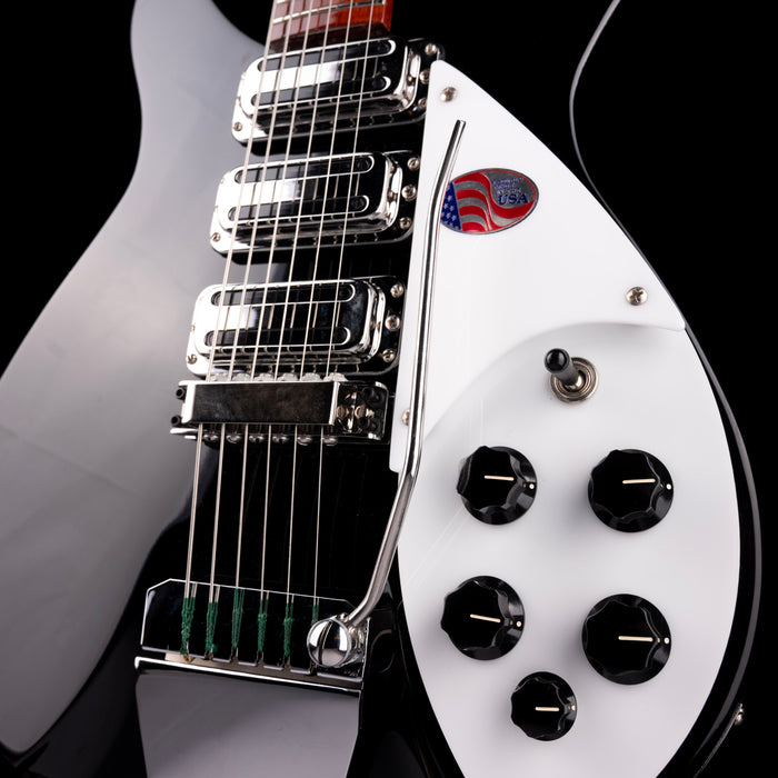 Pre Owned 2020 Rickenbacker 325 C64 Jetglo Electric Guitar With OHSC