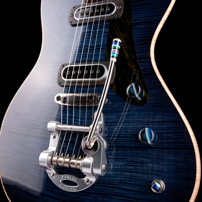 Powers Electric A-Type Select Twilight Blue with Soft Case