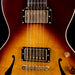 Pre Owned B&G Little Sister Sunburst Semi-Hollow Electric Guitar With OHSC
