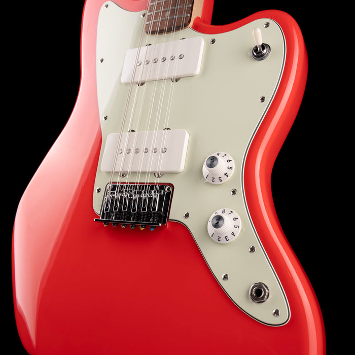 Pre Owned Squier Paranormal Jazzmaster XII	Fiesta Red With Gig Bag