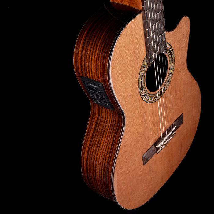 Kremona Performer Series Verea Nylon String Classical Acoustic Electric Guitar With Gig Bag