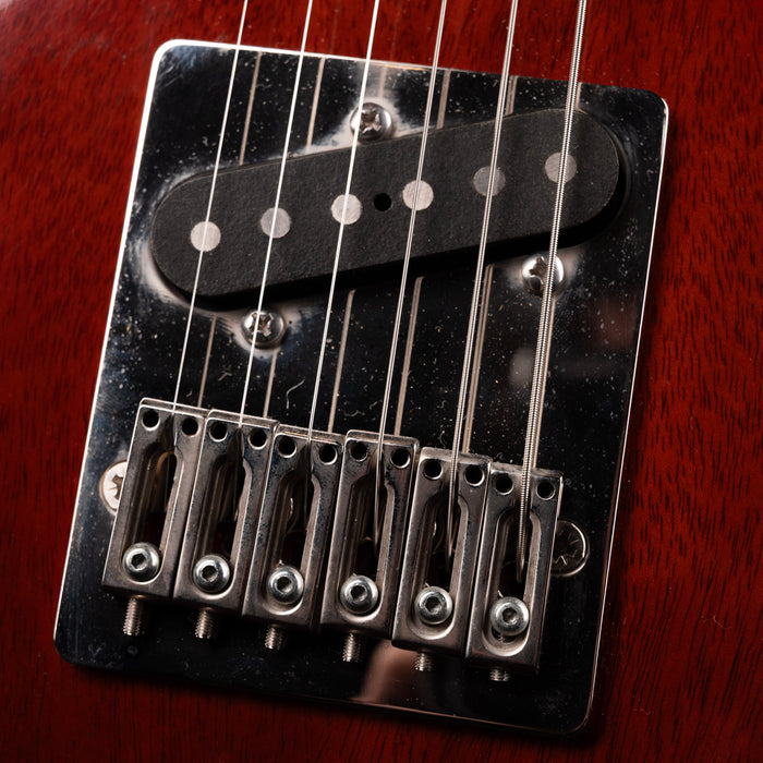 Pre-Owned 2012 St. Blues 61 South Left-Handed Walnut Burst With OHSC