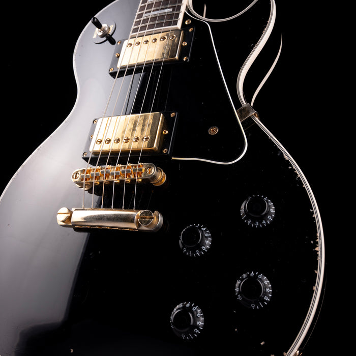 Pre-Owned 2023 Maybach Lester Black Velvet '57 Custom Aged 60s Slim Taper Neck With OHSC