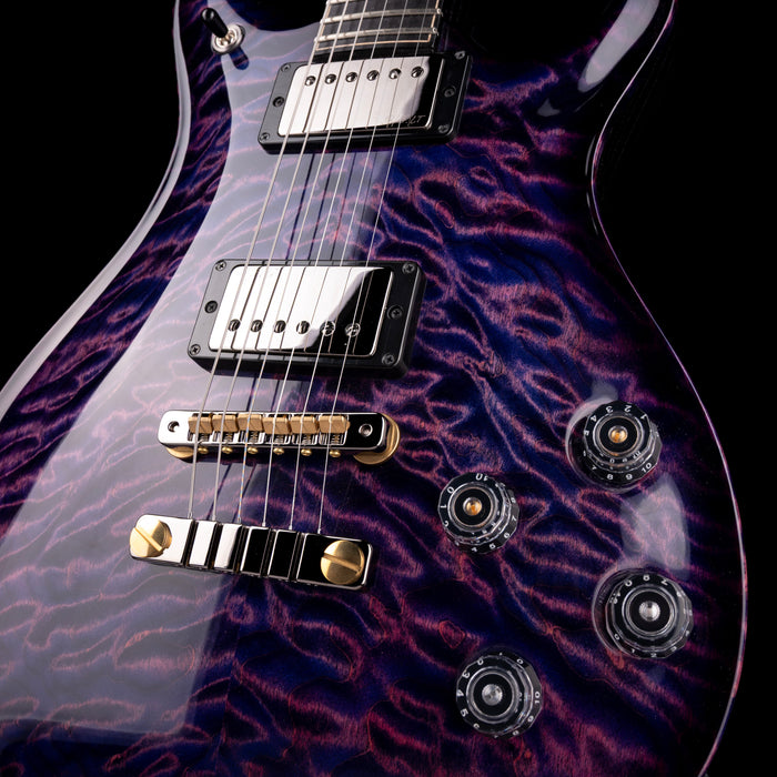 Pre-Owned PRS Private Stock McCarty 594 Quilted Maple Replicant Purple Vampire With OHSC