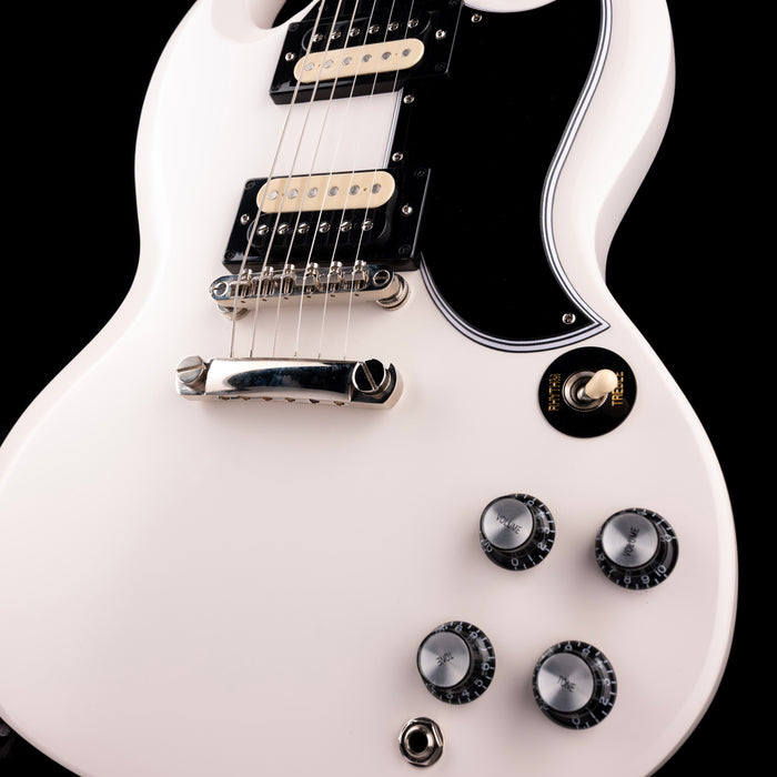 Pre Owned Epiphone 1961 Les Paul SG Standard Aged Classic White With OHSC - 2