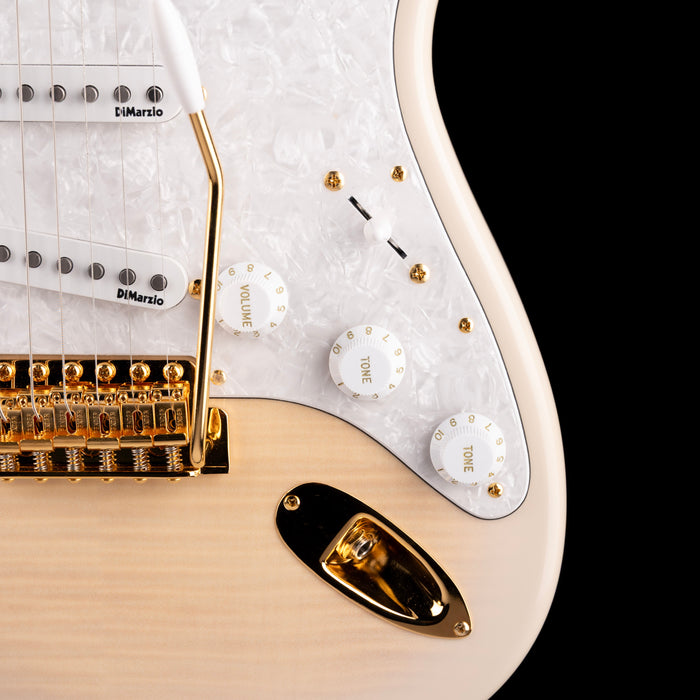 Used Fender Richie Kotzen Stratocaster Transparent White Burst