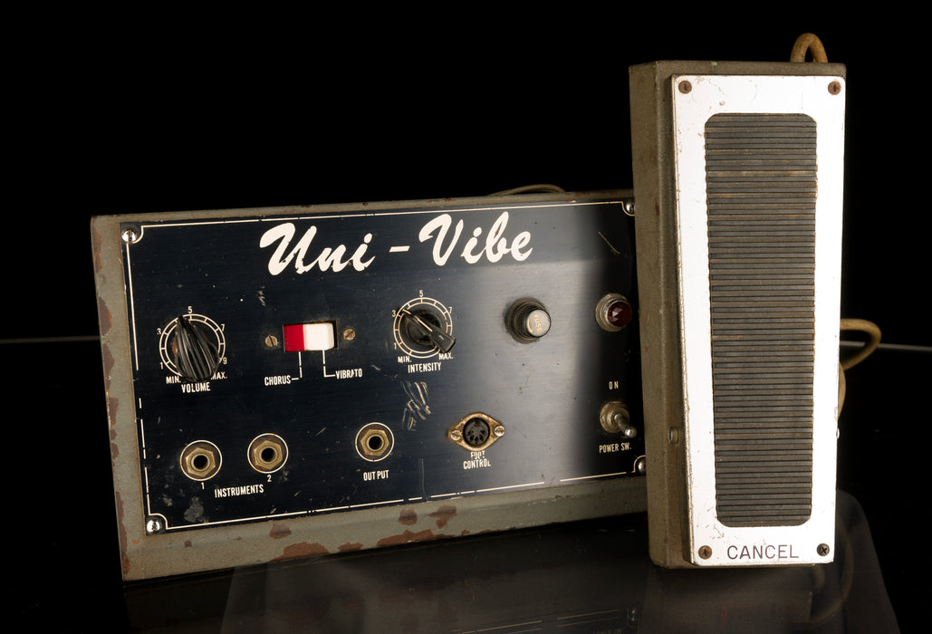Pre Owned 1968-69 Shin-ei Uni-Vibe Pedal With Footswitch Controller