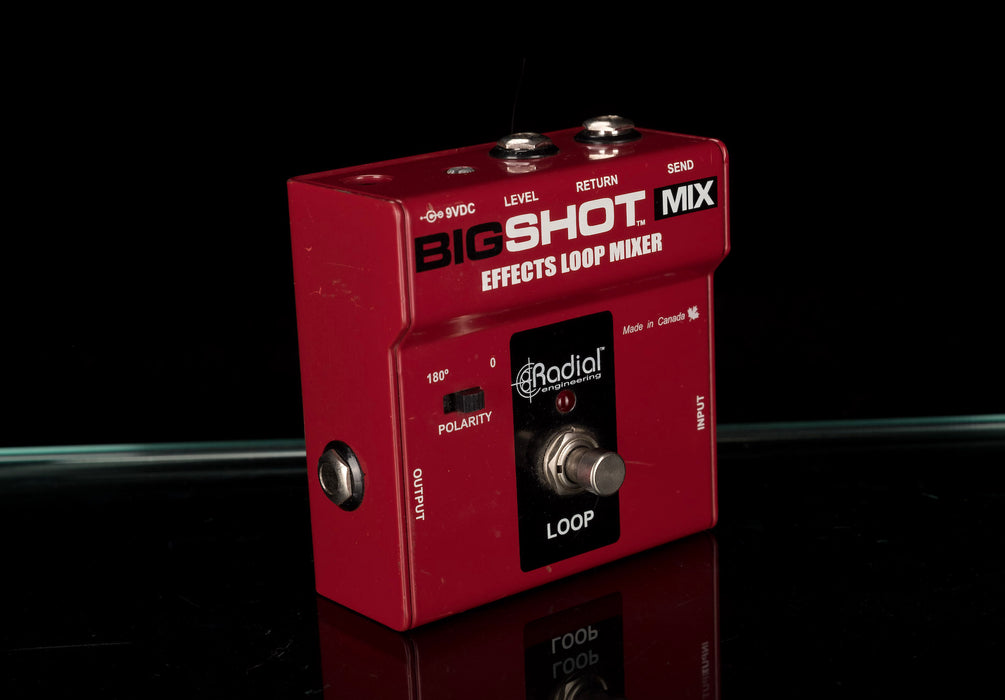 Used Radial Engineering BigShot Mix Wet Dry Effects Loop Pedal