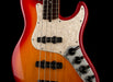 Pre Owned Fender American Deluxe Jazz Bass Aged Cherry Burst With OHSC