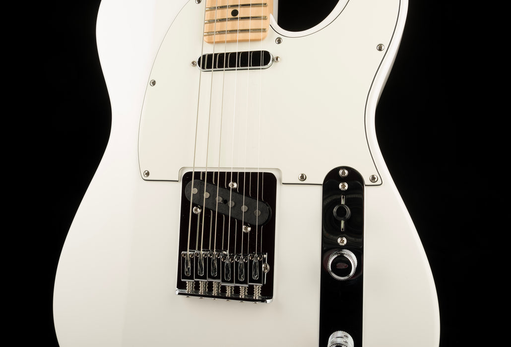 Used Fender Player Telecaster with Custom Shop Twisted Tele Pickups Polar White