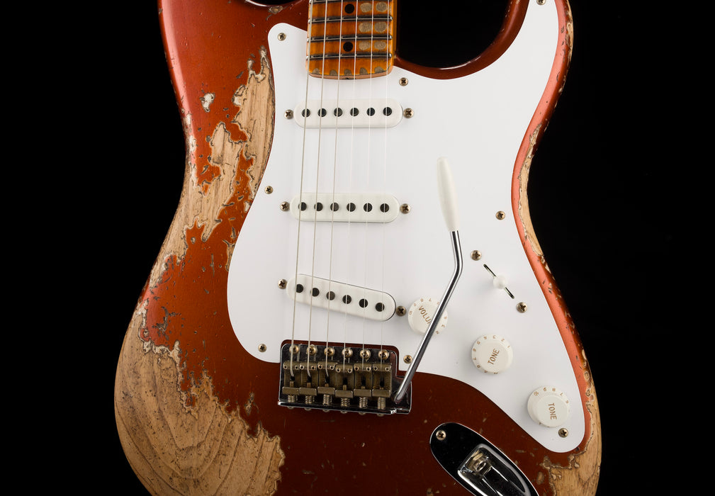Fender Custom Shop Limited Edition 1954 Stratocaster Super Heavy Relic Burnt Copper
