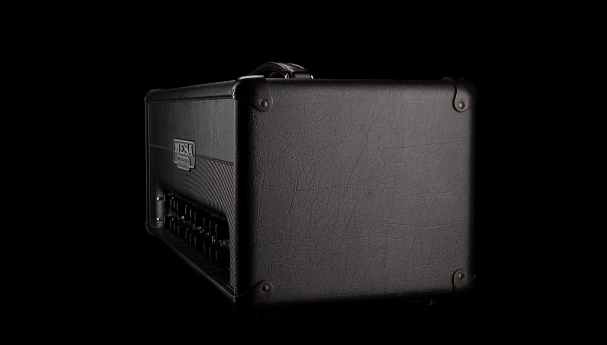Pre Owned 2017 Mesa-Boogie Triple Crown TC-50 Black Guitar Amp Head with Footswitch and Cover