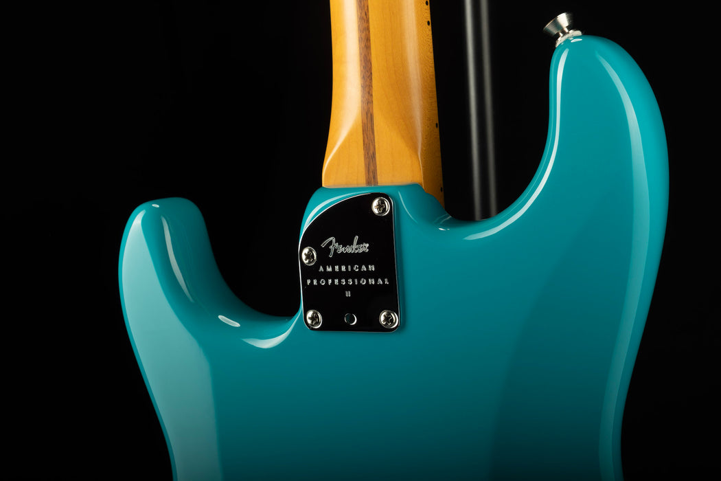 Used 2020 Fender American Professional II Stratocaster Modded Miami Blue with Gig Bag